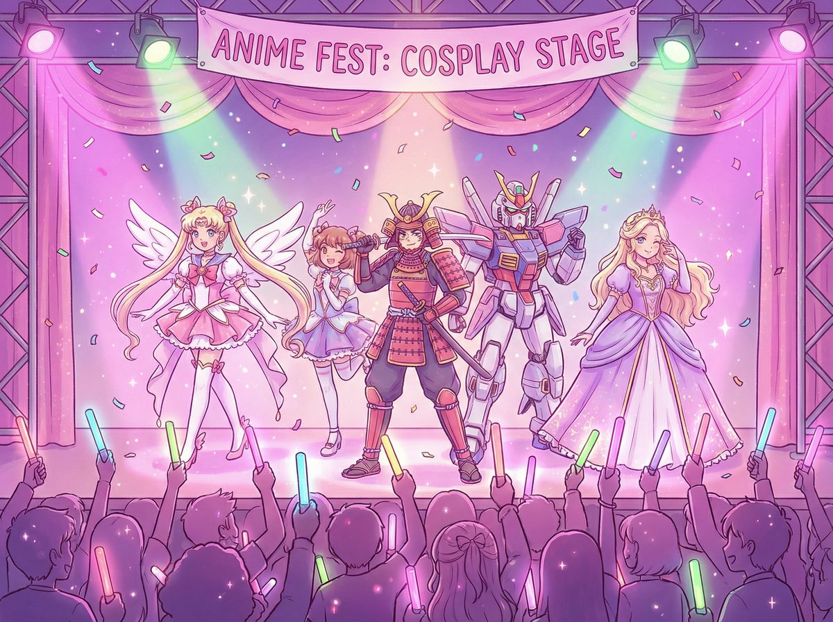 猎奇cosplay与二次元展示